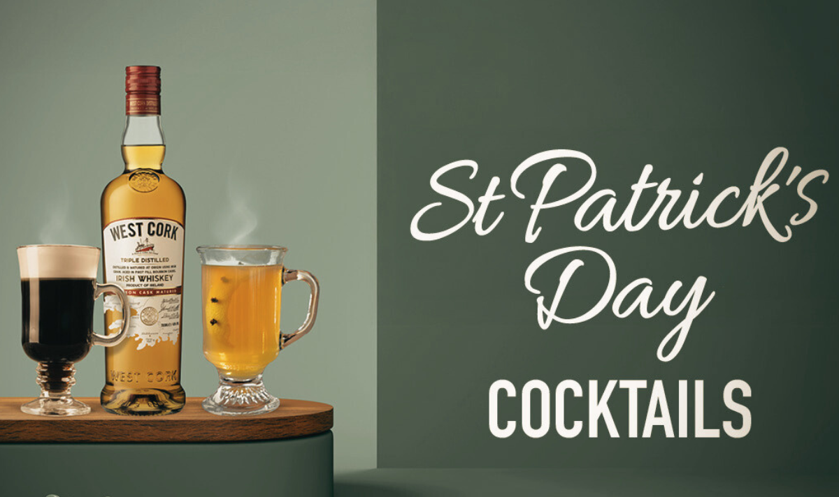 St Patrick's Day Whiskey Cocktails